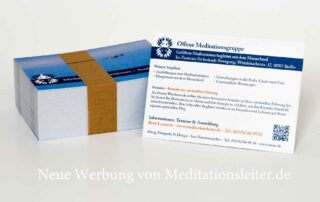 Meditationsleiter Werbung 2014 Vorderseite ~ inesn.de